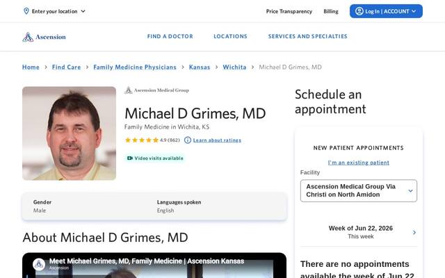 Michael D. Grimes, MD