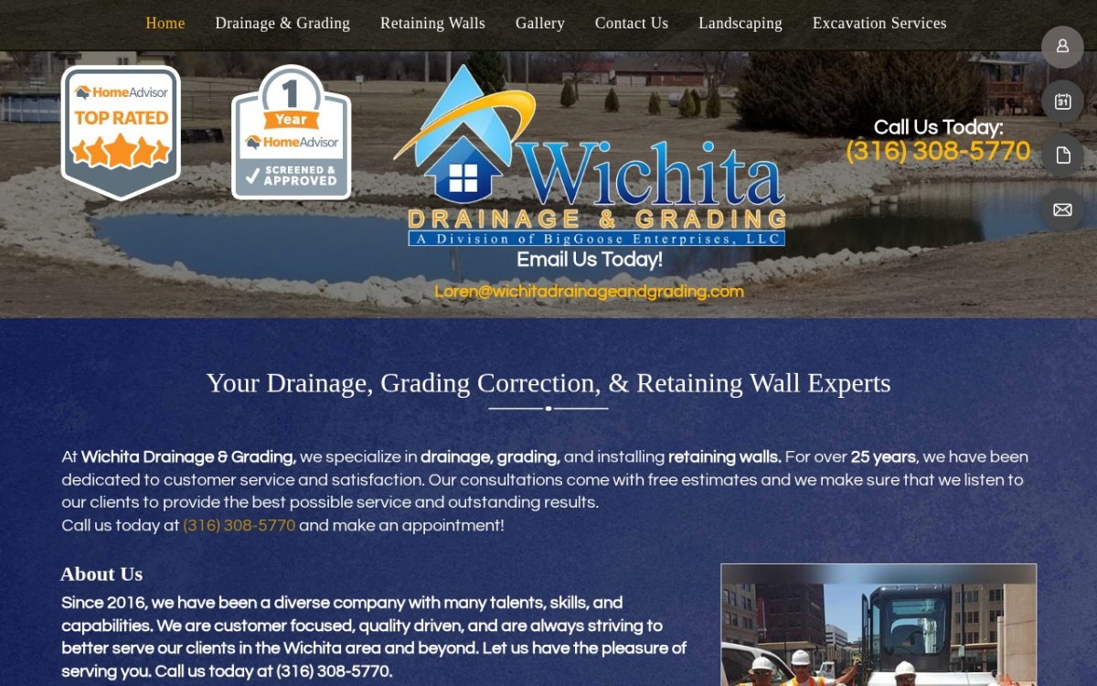 Wichita Drainage & Grading