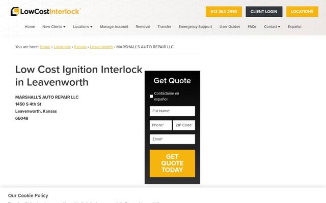 Low Cost Ignition Interlock