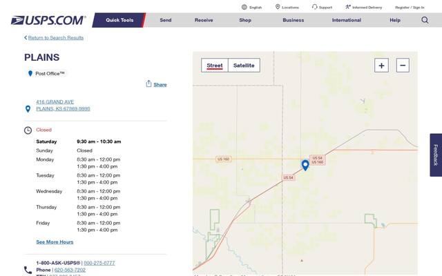 Plains Post Office