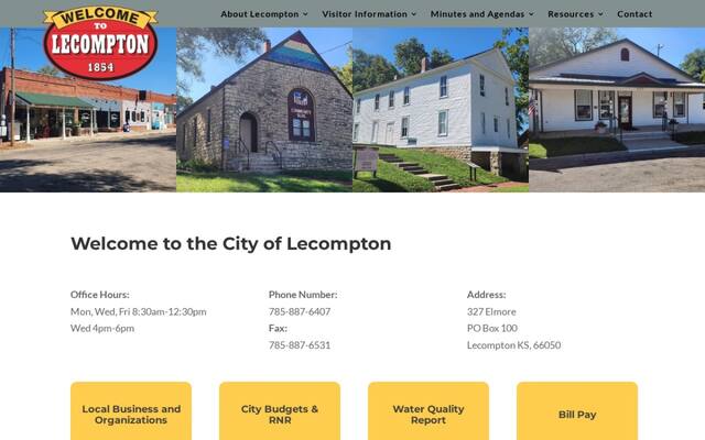 Lecompton City Hall