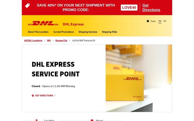 DHL Express Service Point