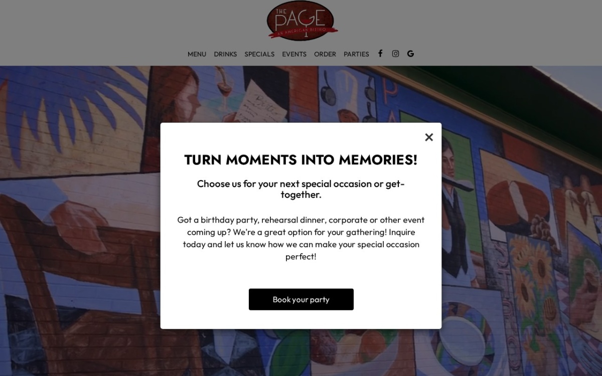 The Page An American Bistro