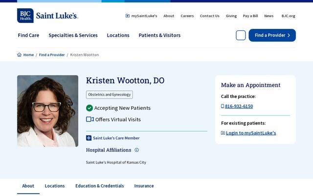 Kristen M Wootton, DO