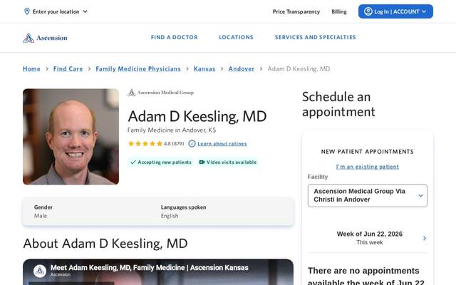 Adam Keesling, MD
