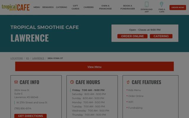 Tropical Smoothie Cafe