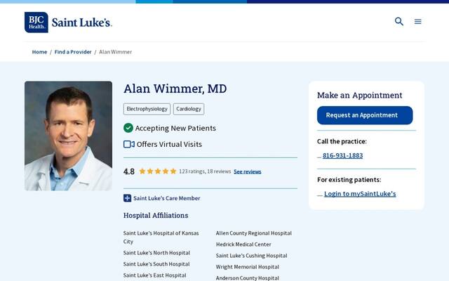 Alan P Wimmer, MD