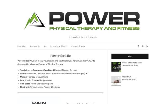 Power Physical Therapy and Fitness