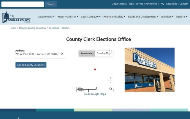 Douglas County Clerk Elections Office
