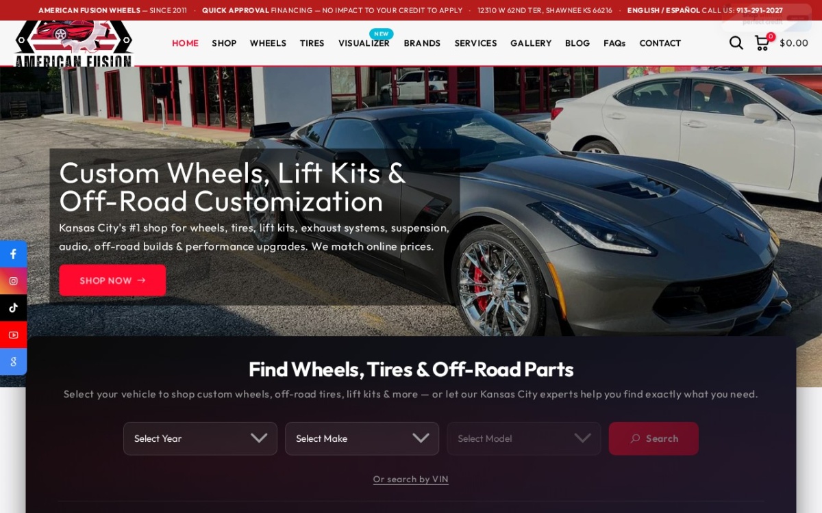 American Fusion Wheels - Automotive Customization Shop