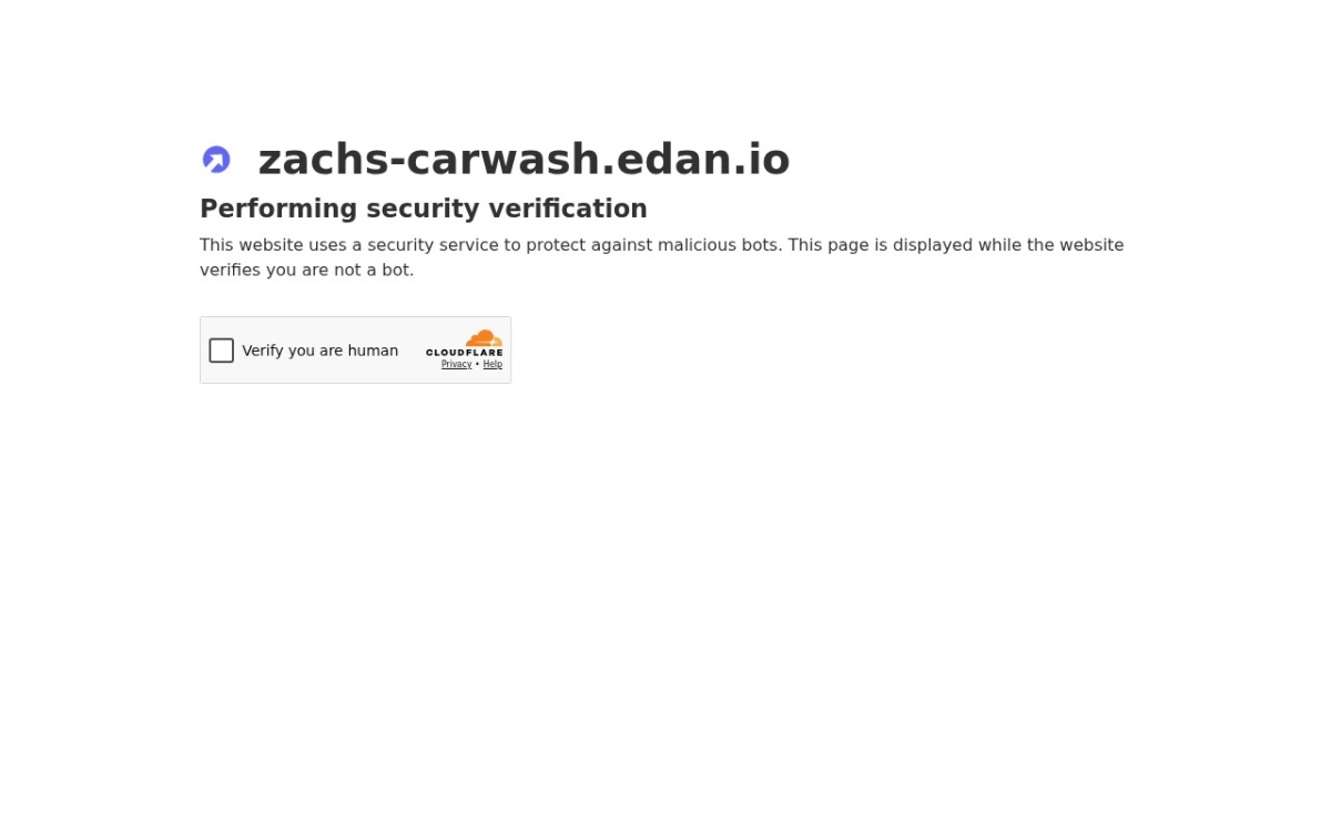 Zach's Car Wash