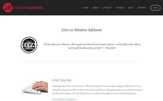 Mission Adelante