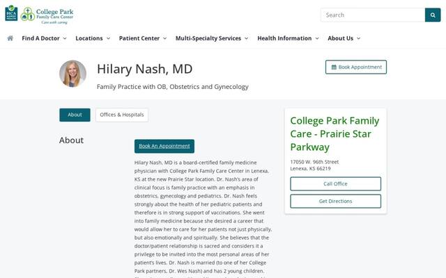 Hilary Nash, MD
