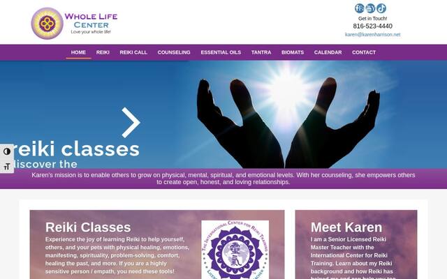 Karen K. Harrison, LCPC and Reiki Therapist