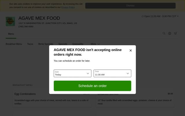 Agave Mex Food