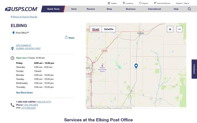 Elbing Post Office