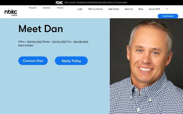 Dan Steinbrink, nbkc Lender, NMLS# 420816