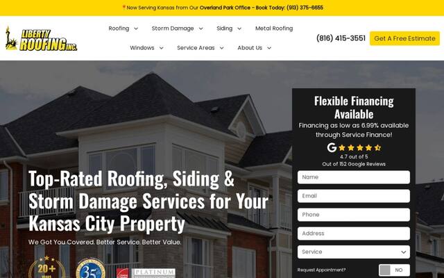Liberty Roofing Siding Gutters & Windows
