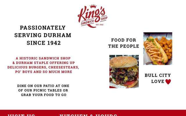 King's Sandwich Shop