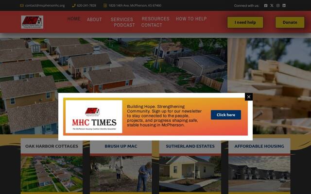 Mcpherson Housing Coalition