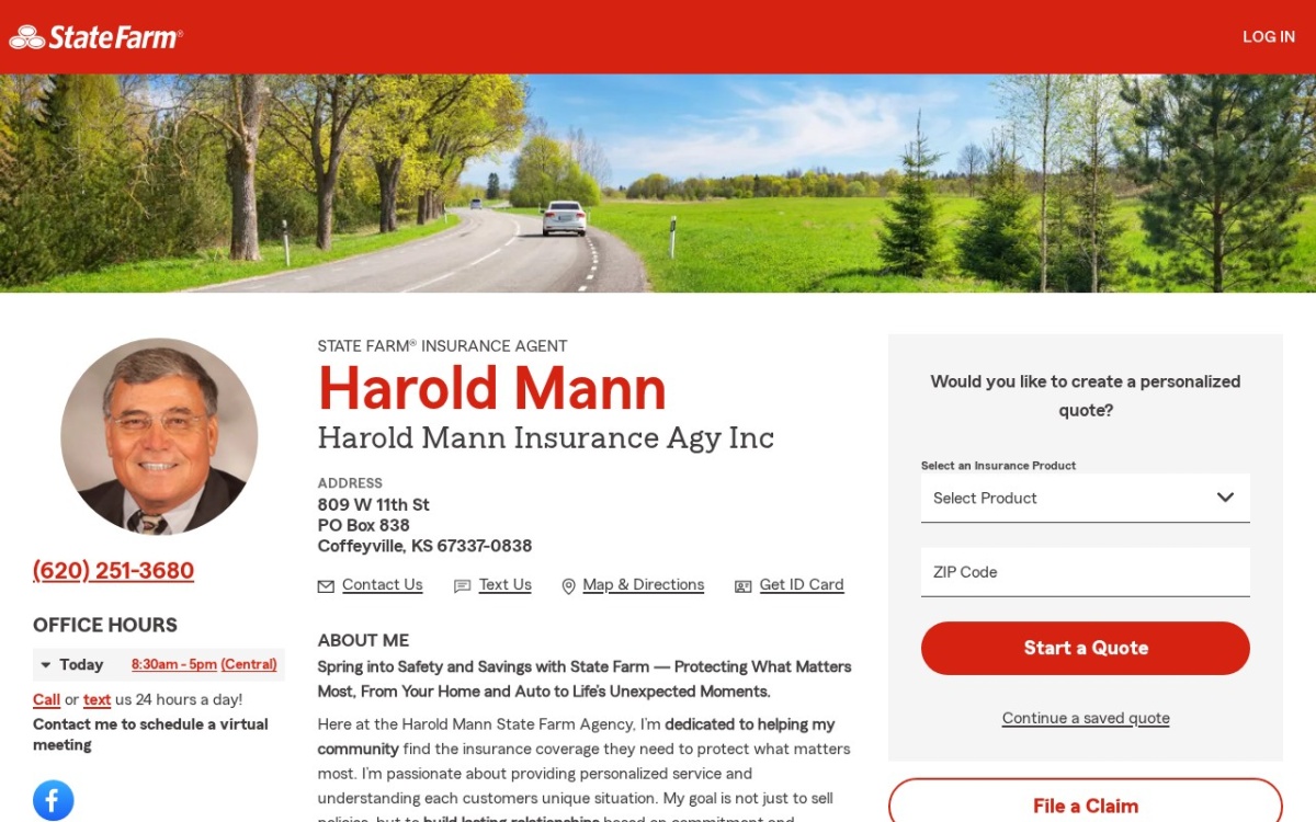 Harold Mann - State Farm Insurance