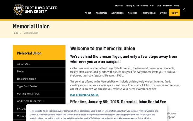 Fort Hays State University - Memorial Union