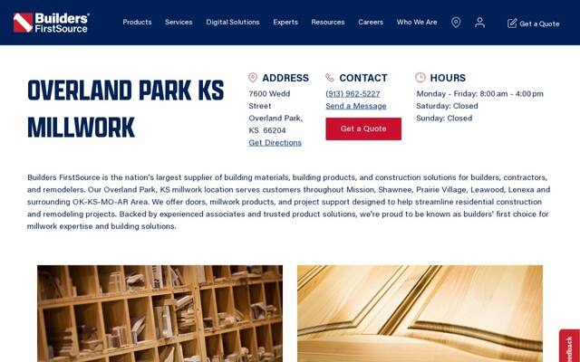 Overland Park KS Millwork