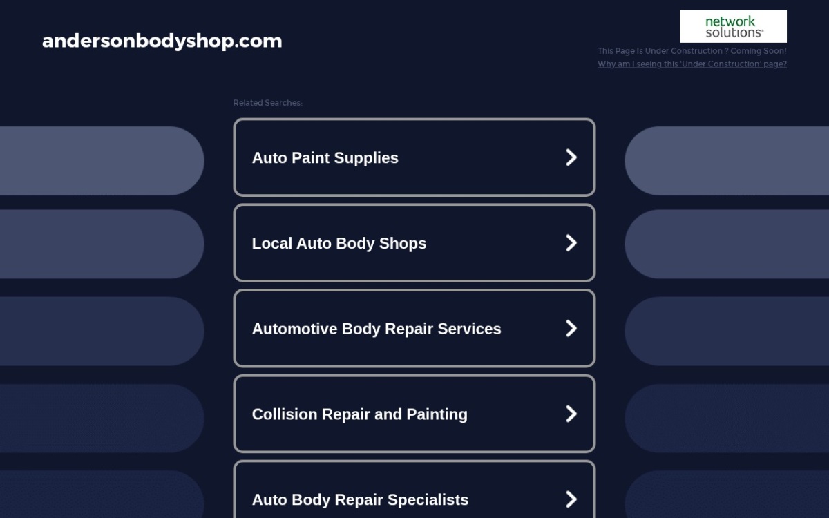 Anderson Body Shop