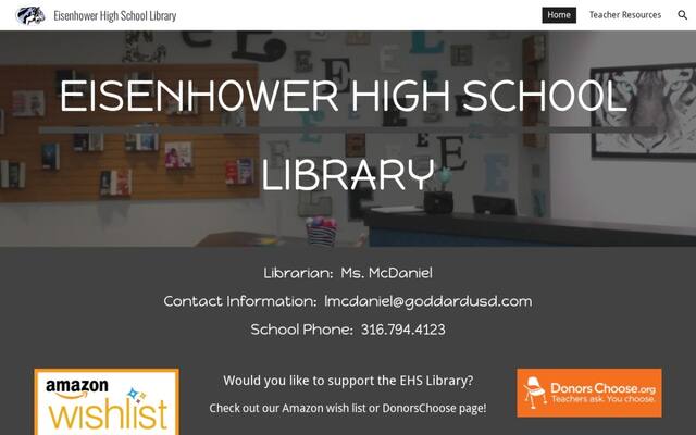 Eisenhower High School Library