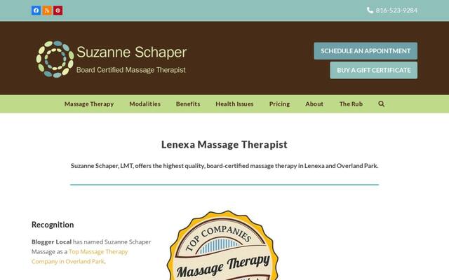 Suzanne Schaper Massage