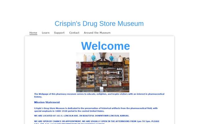 Crispin’s Drug Store Museum