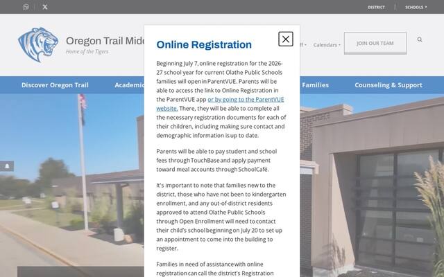 Oregon Trail Middle School