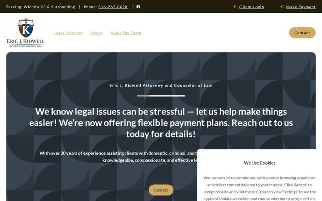 Eric Kidwell Attorney and Counselor at Law