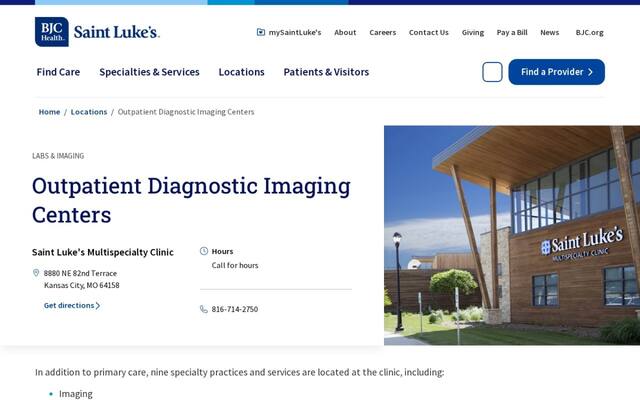 Saint Luke's Outpatient Imaging Center