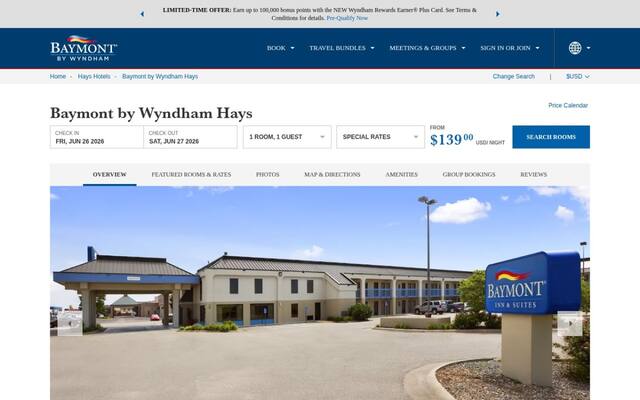 Baymont Inn & Suites Hays