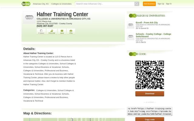 Hafner Training Center