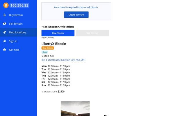 LibertyX Bitcoin ATM