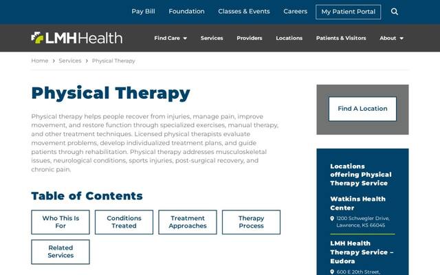 Lmh Therapy Services