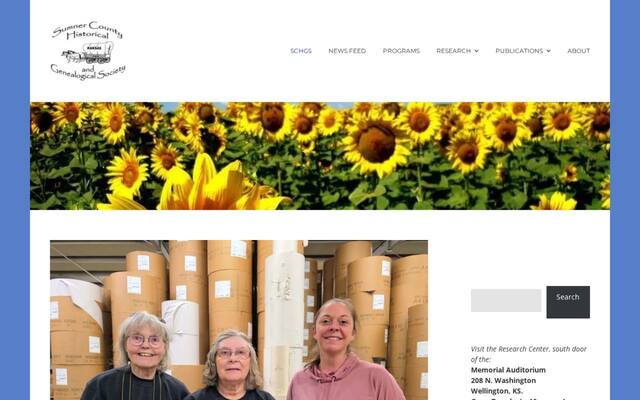Sumner County Kansas Historical and Genealogical Society