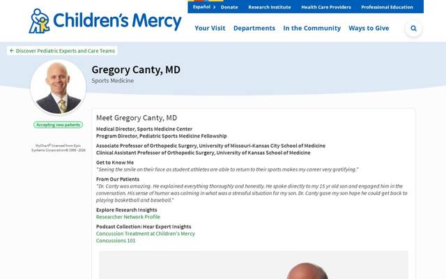 Greg S. Canty MD