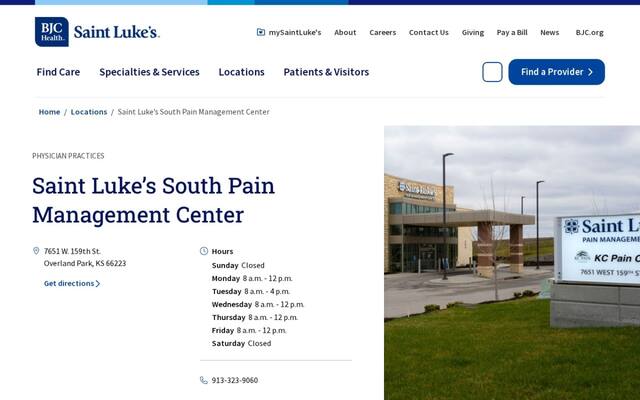 Saint Luke's Pain Management