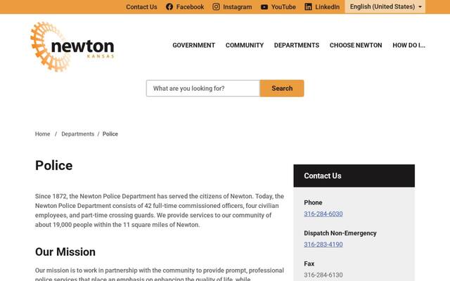 Newton Police Department