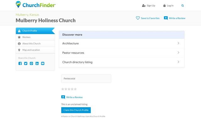 Mulberry Holiness Church