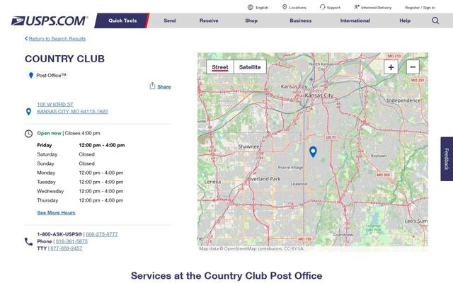 Country Club Post Office