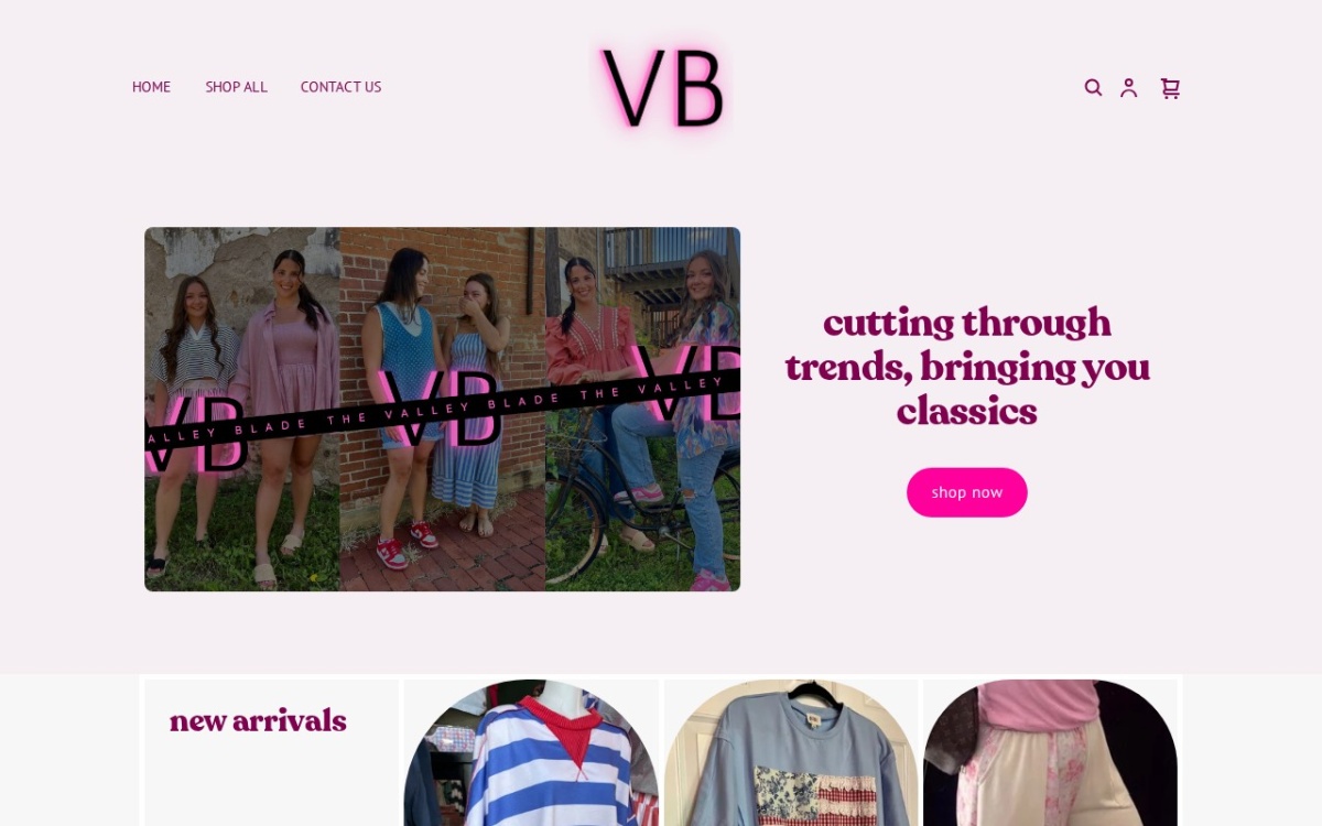 The Valley Blade Boutique