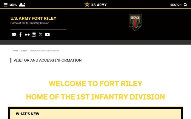 Fort Riley Visitor Control Center