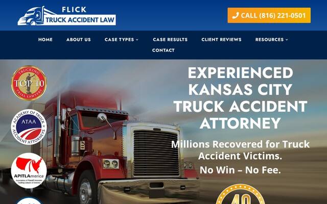Flick Truck Accident Law - Kansas City Truck Accident Lawyer