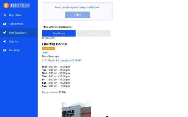 LibertyX Bitcoin ATM