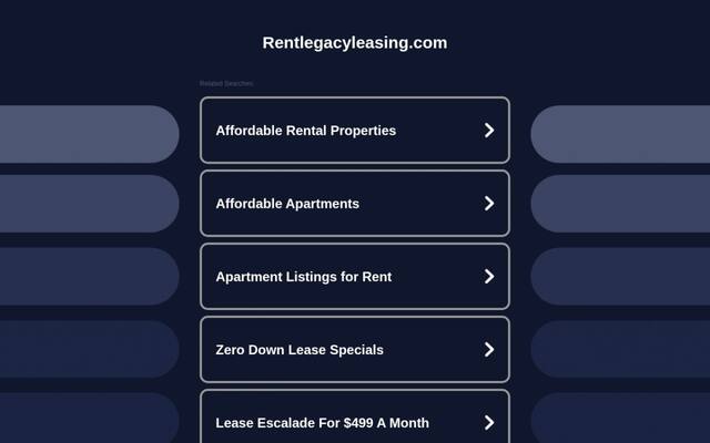 Legacy Leasing