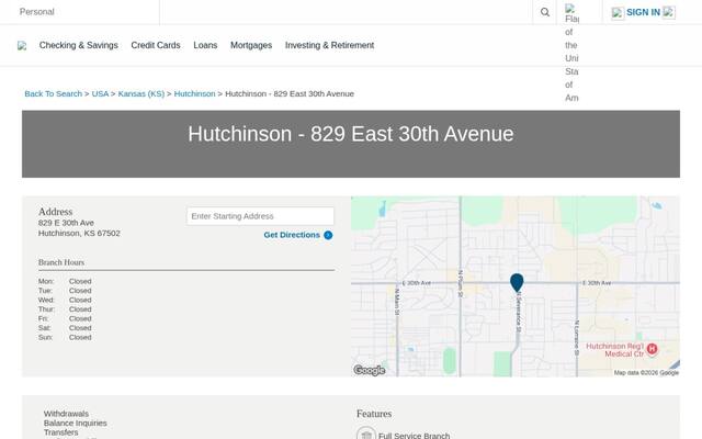 Hutchinson - 829 East 30th Avenue